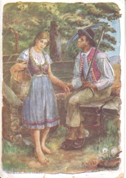 Knebl Jan - Obraz 1951 95 001 CZ ● - Z valašských vzpomínek